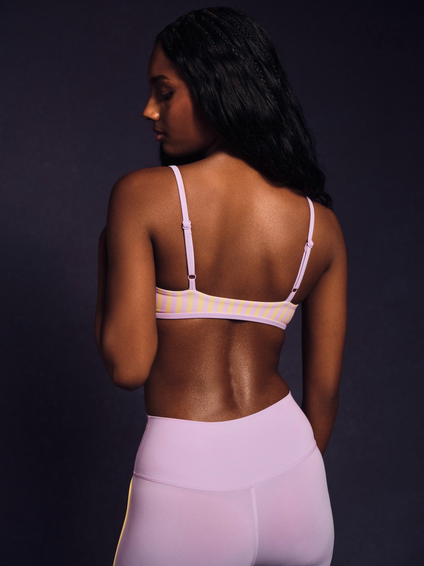 LUXFORM® LUX STRIPE BASE BRA - BUTTERCREAM | SET ACTIVE Featured