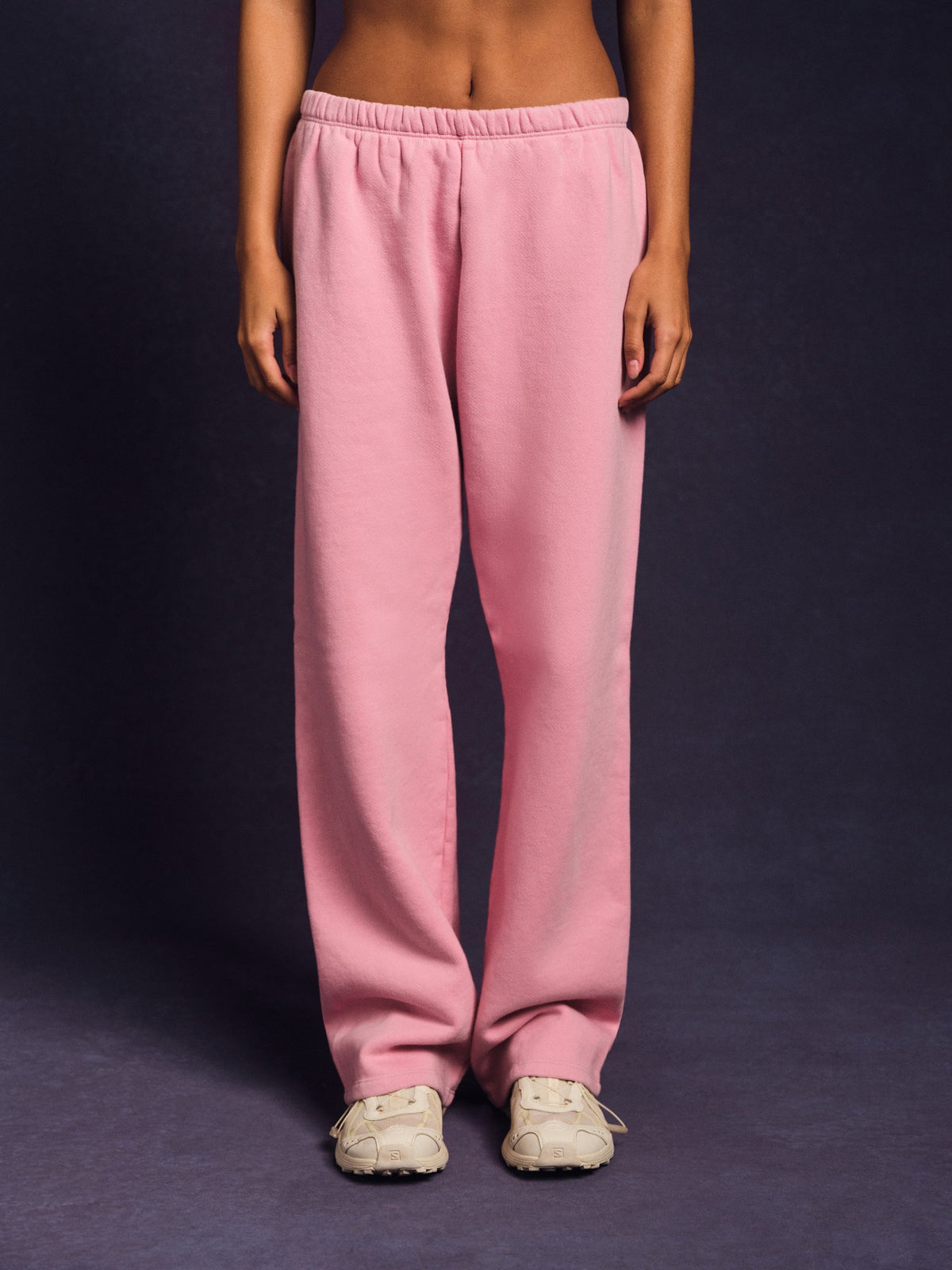 MIDWEIGHT SWEATS STAPLE STRAIGHT LEG SWEATPANTS - SWIRL | SET ACTIVE Popular