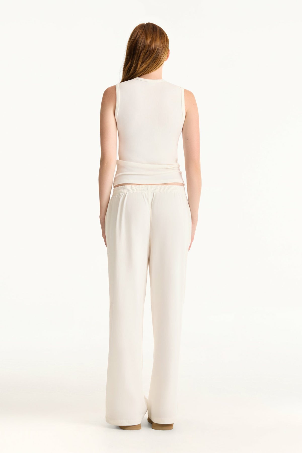 RIBBED MODAL BODY MUSCLE TANK - BLANC | SET ACTIVE Trending