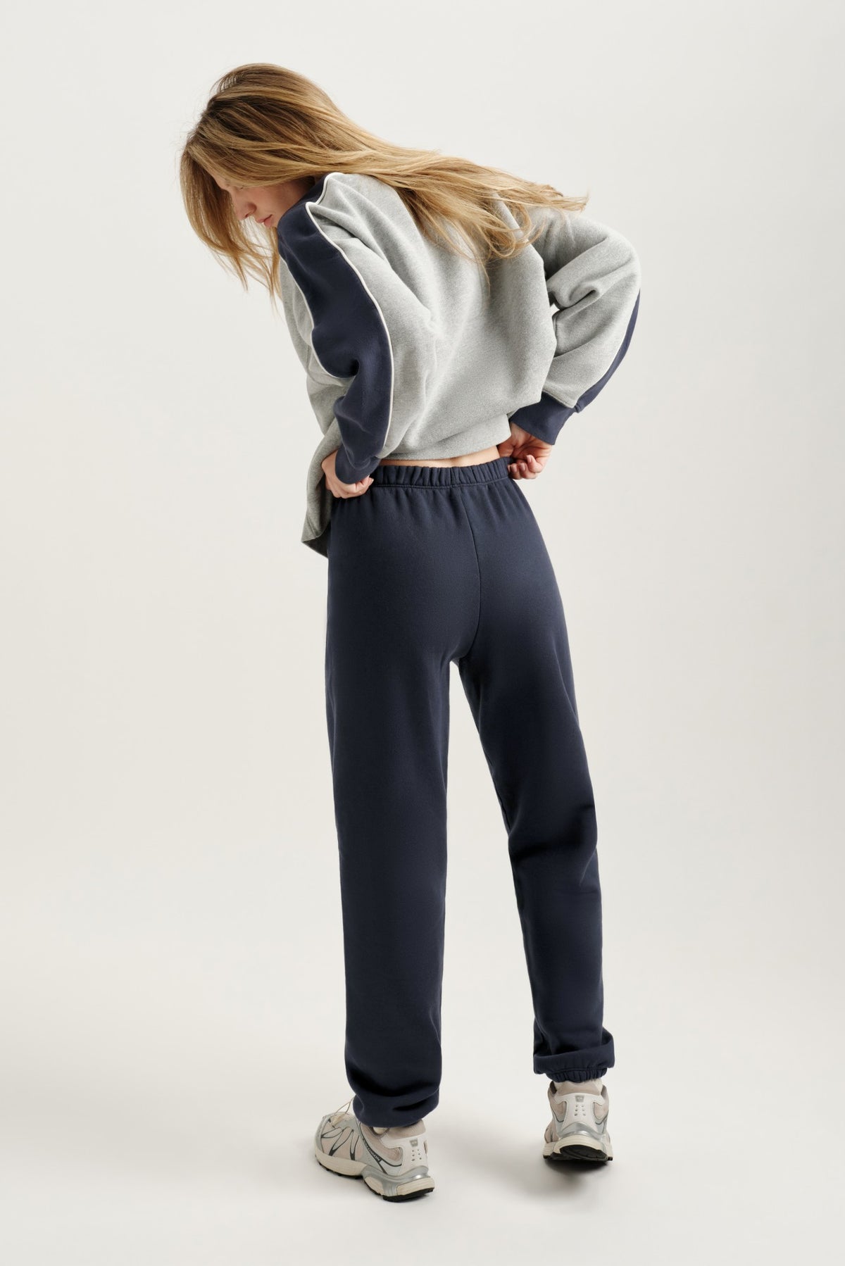 MIDWEIGHT SWEATS STAPLE OLD SCHOOL SWEATPANTS - INDIGO | SET ACTIVE Popular