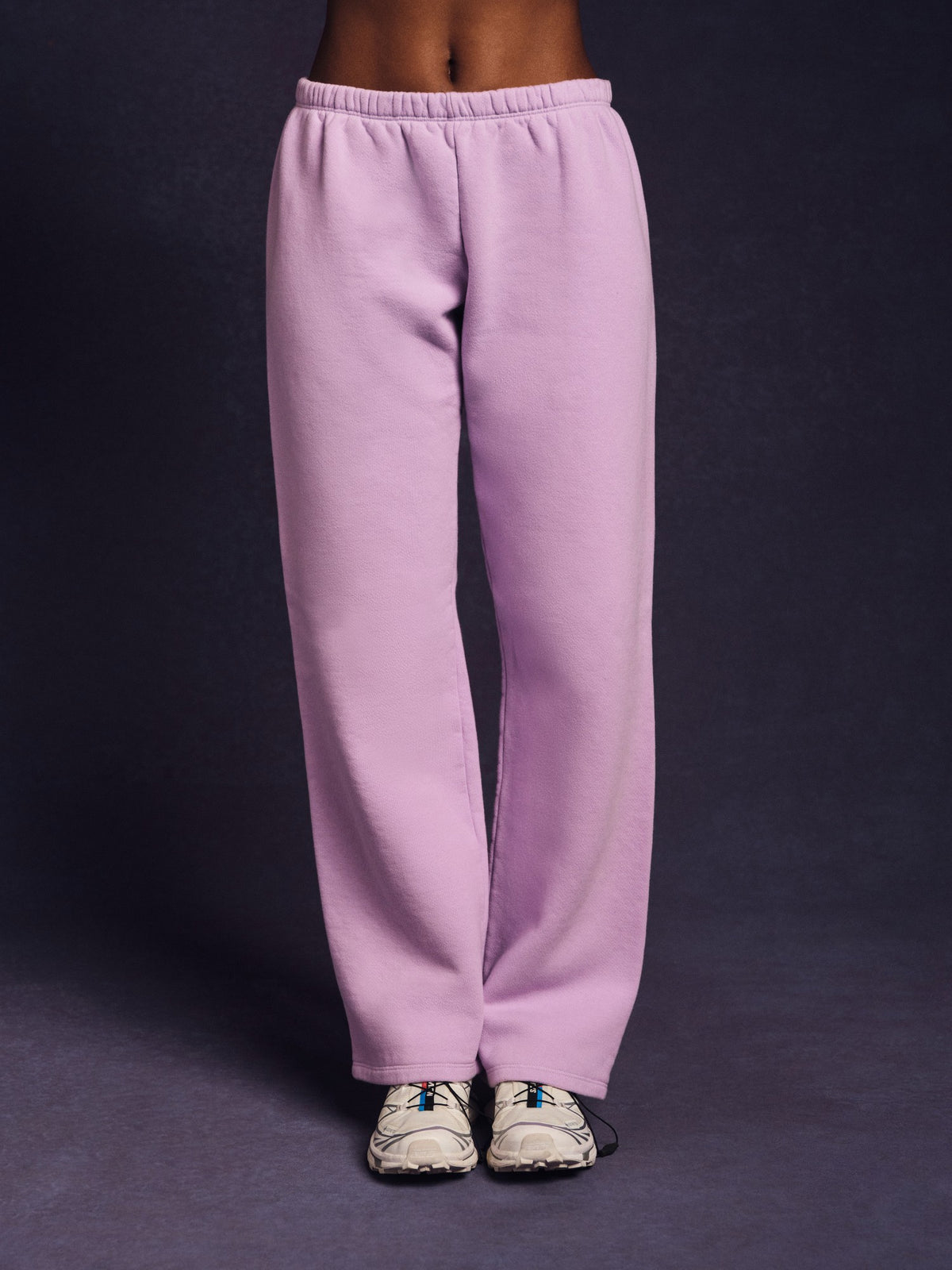 MIDWEIGHT SWEATS STAPLE STRAIGHT LEG SWEATPANTS - BUTTERCREAM | SET ACTIVE Best Seller