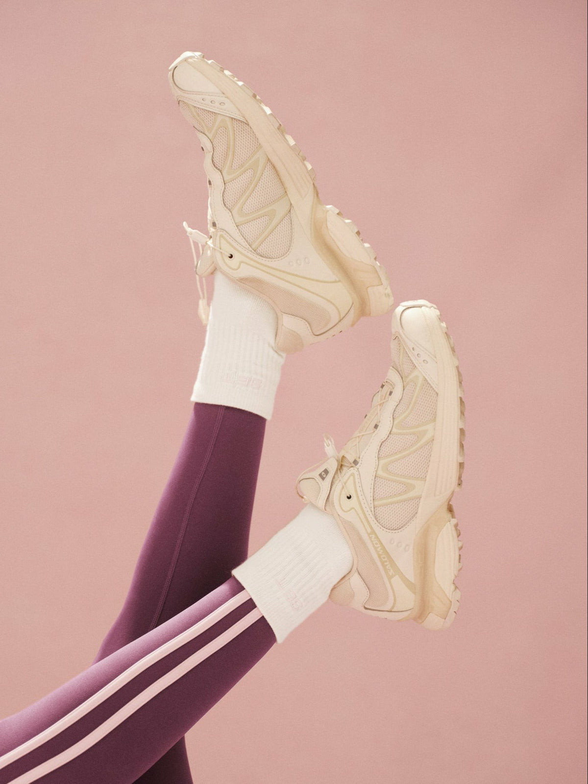 SET SHORTY SOCKS - CREAM/BLUSH | SET ACTIVE Signature