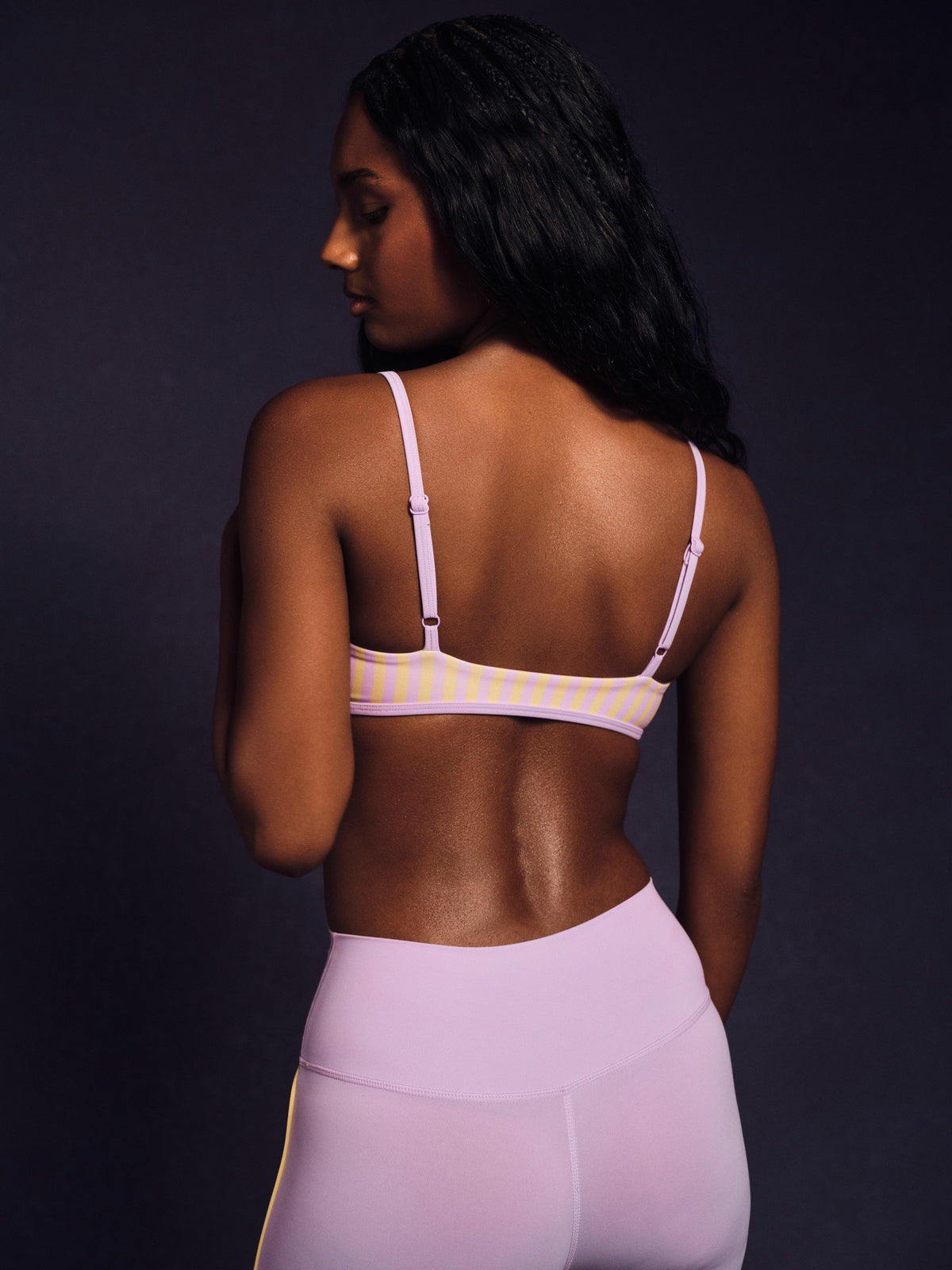 LUXFORM® LUX STRIPE BASE BRA - BUTTERCREAM | SET ACTIVE Featured