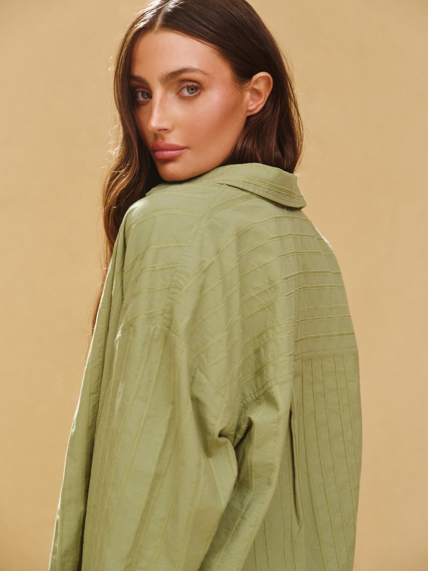 STRIPED JACQUARD LINE BUTTON DOWN - PIÑA | SET ACTIVE Trending