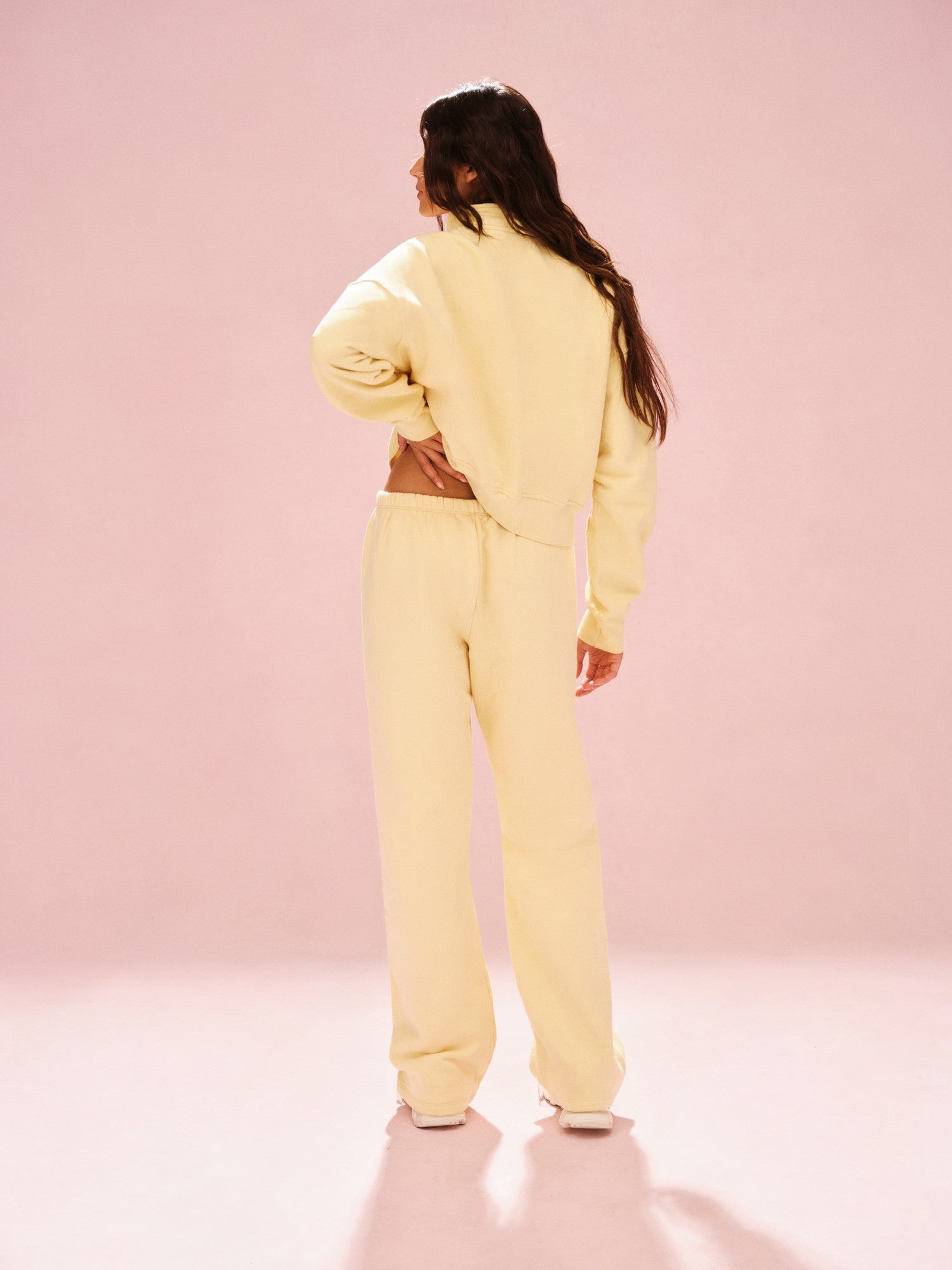 MIDWEIGHT SWEATS STAPLE SET FUNNEL ZIP - ORANGE SODA | SET ACTIVE Trending