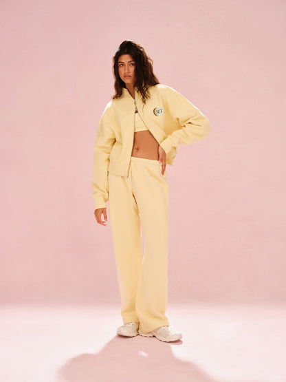 MIDWEIGHT SWEATS STAPLE STRAIGHT LEG SWEATPANTS - ORANGE SODA | SET ACTIVE Best Seller