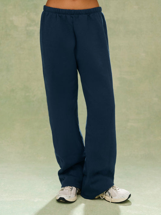 MIDWEIGHT SWEATS STAPLE STRAIGHT LEG SWEATPANTS - SPEARMINT | SET ACTIVE Exclusive