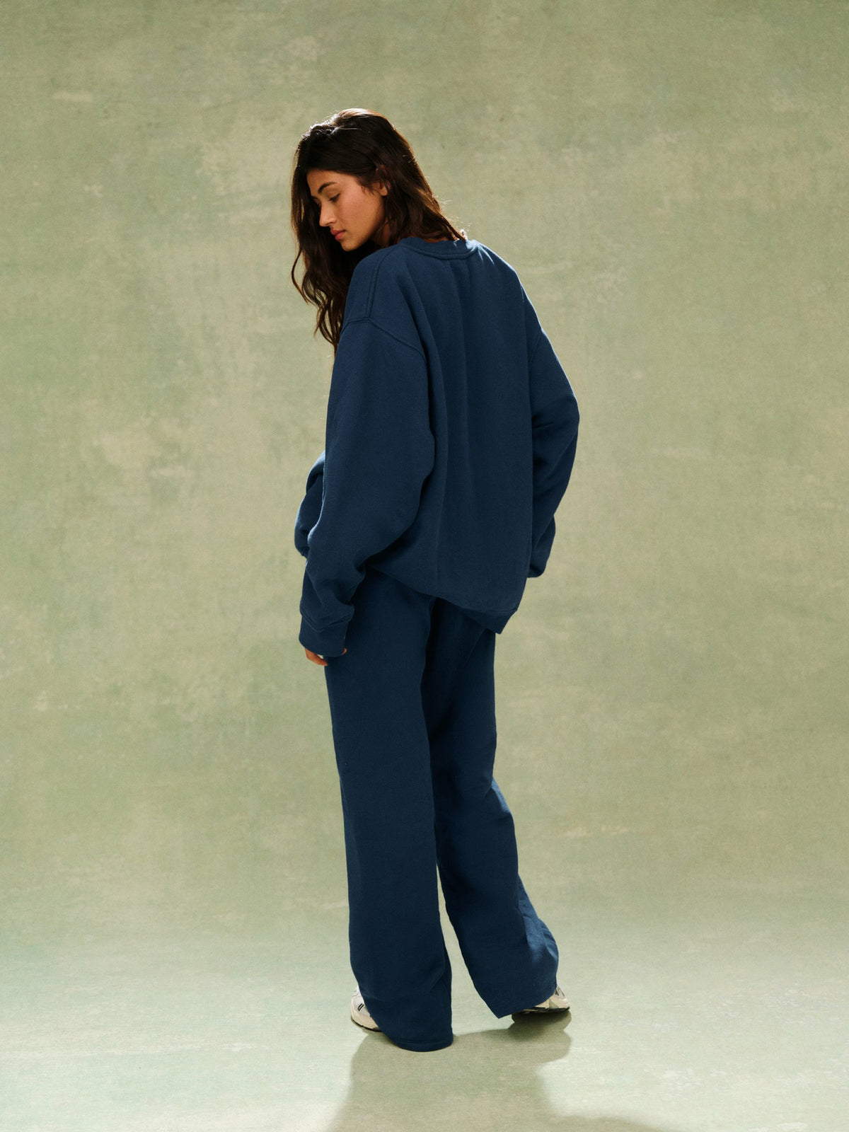 MIDWEIGHT SWEATS STAPLE STRAIGHT LEG SWEATPANTS - SPEARMINT | SET ACTIVE Exclusive