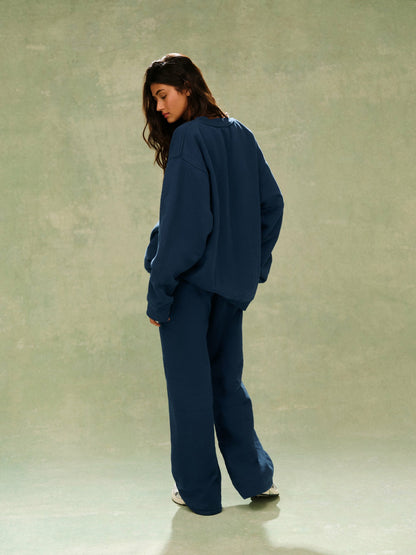 MIDWEIGHT SWEATS STAPLE STRAIGHT LEG SWEATPANTS - SPEARMINT | SET ACTIVE Exclusive