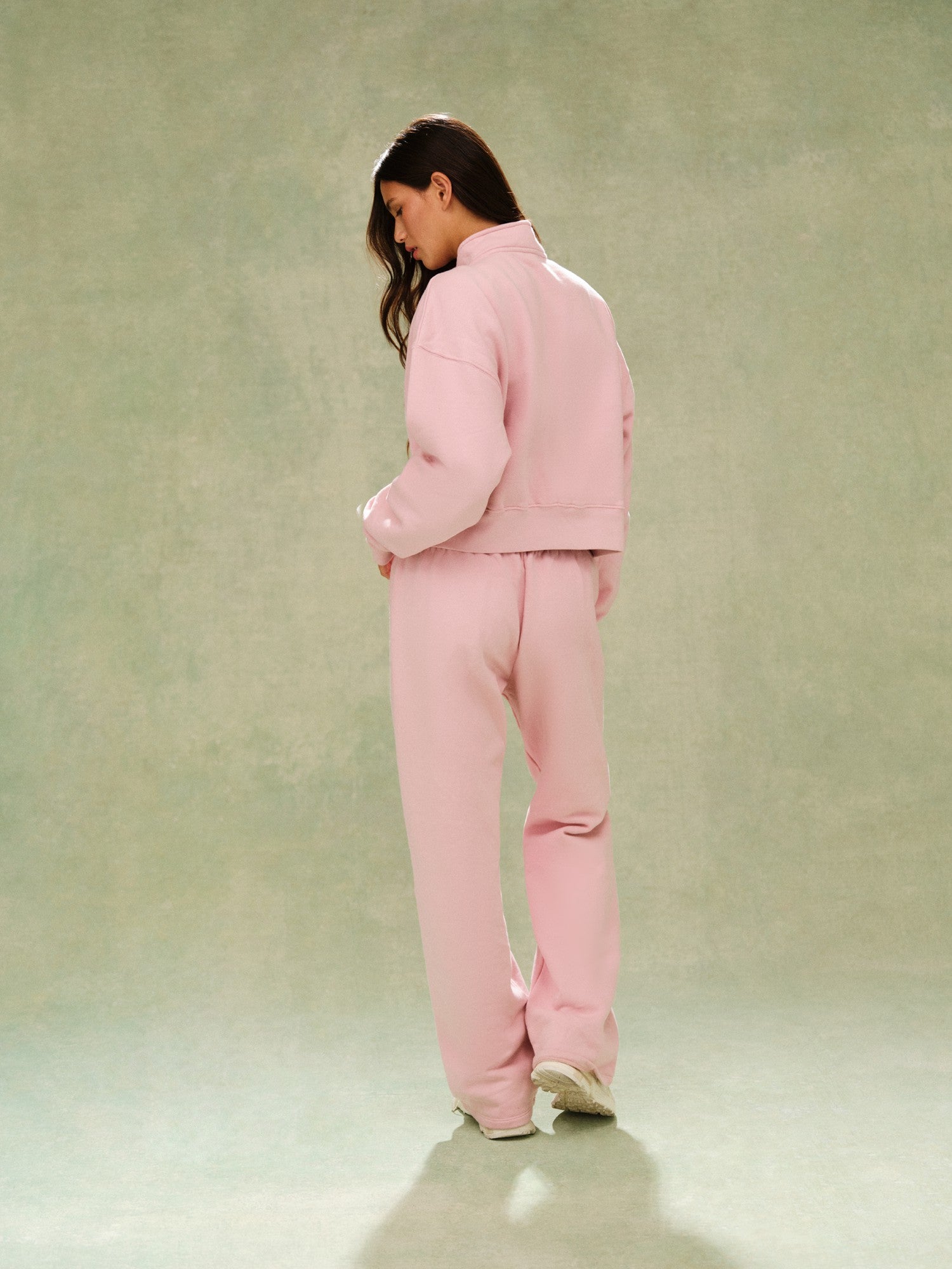 MIDWEIGHT SWEATS STAPLE STRAIGHT LEG SWEATPANTS - BLOOM | SET ACTIVE Classic
