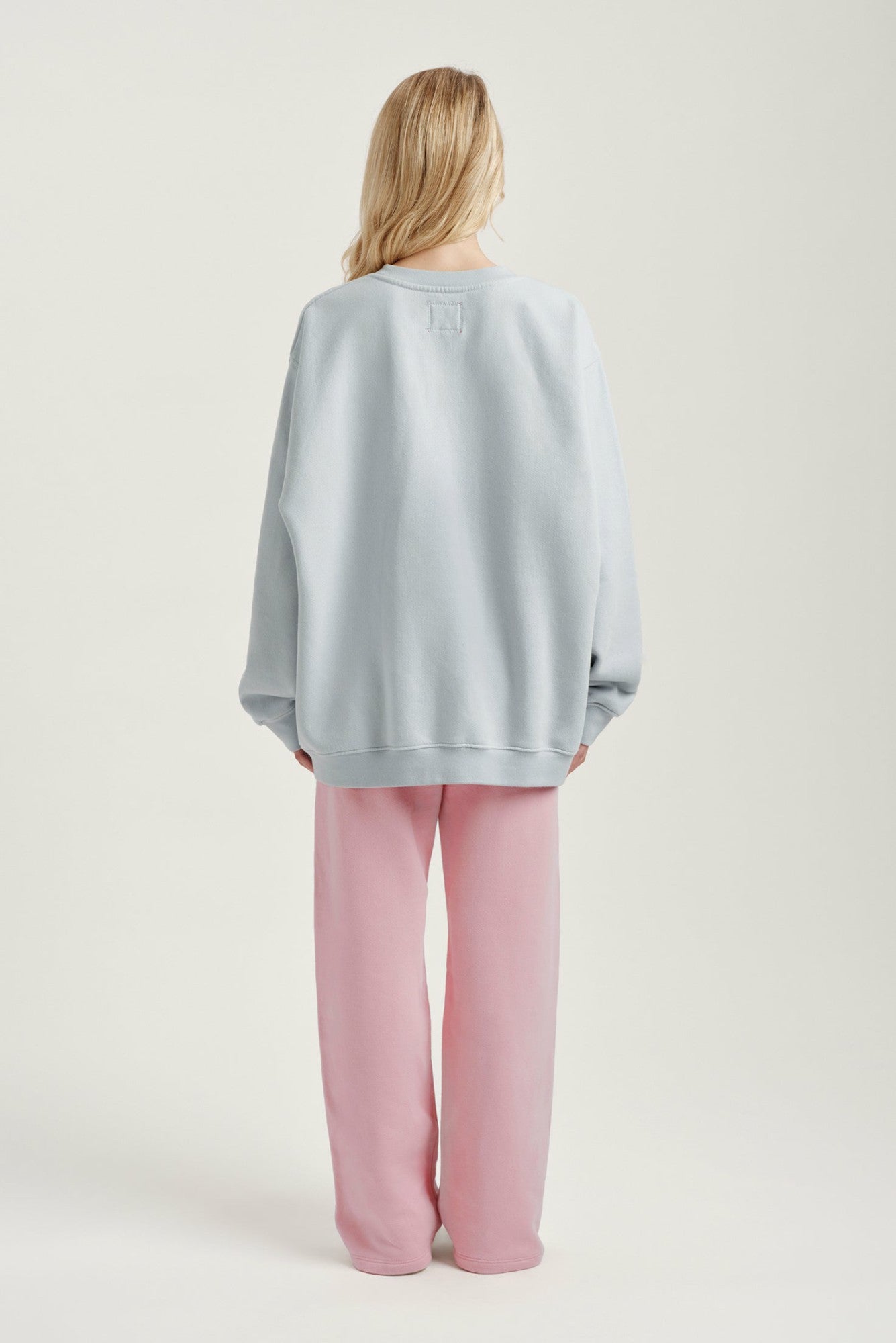 MIDWEIGHT SWEATS STAPLE STRAIGHT LEG SWEATPANTS - INVERSE BLUSH | SET ACTIVE Exclusive