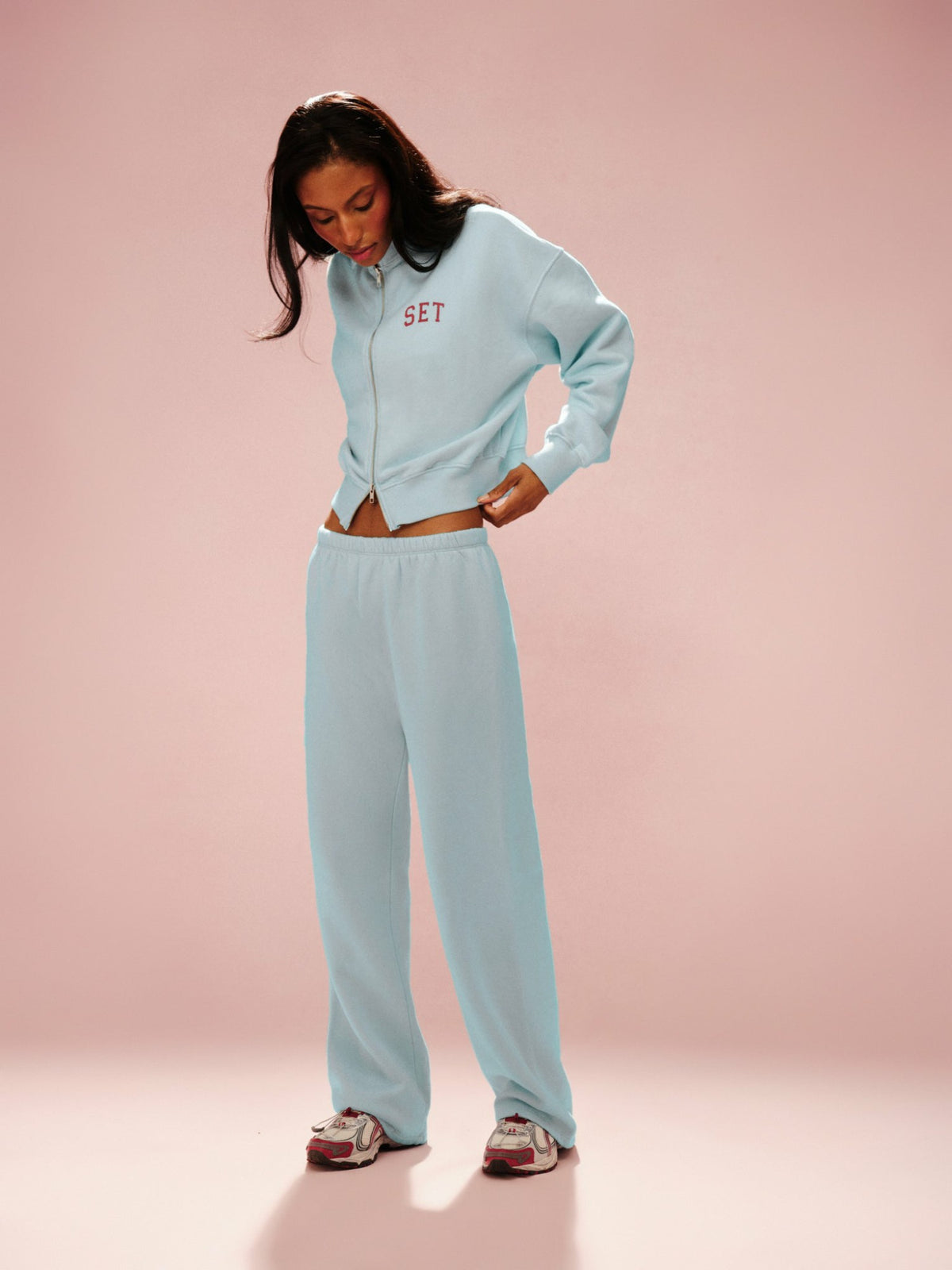 MIDWEIGHT SWEATS STAPLE STRAIGHT LEG SWEATPANTS - INVERSE VERSE | SET ACTIVE Popular