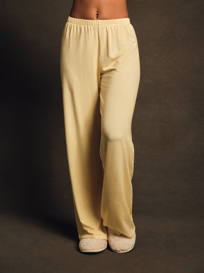 SLEEP JERSEY COMFORT STRIPE SLEEP PANTS - TAFFY | SET ACTIVE Best Seller