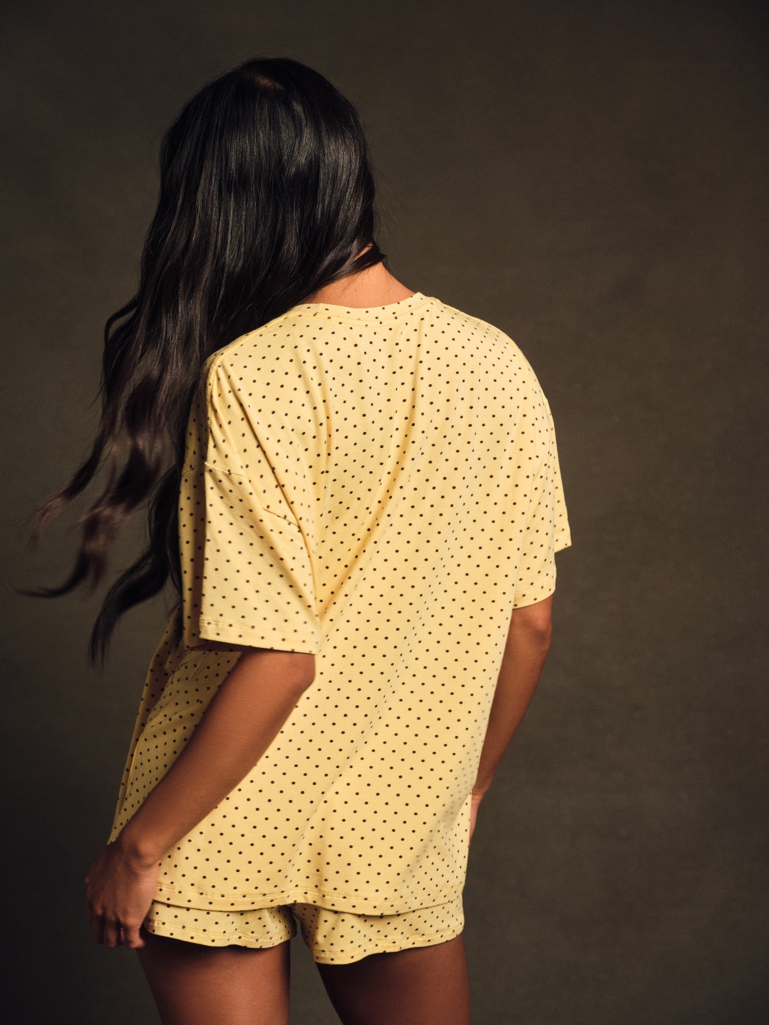 SLEEP JERSEY COMFORT POLKA DOT BOXY TEE - SPARKLER | SET ACTIVE Popular