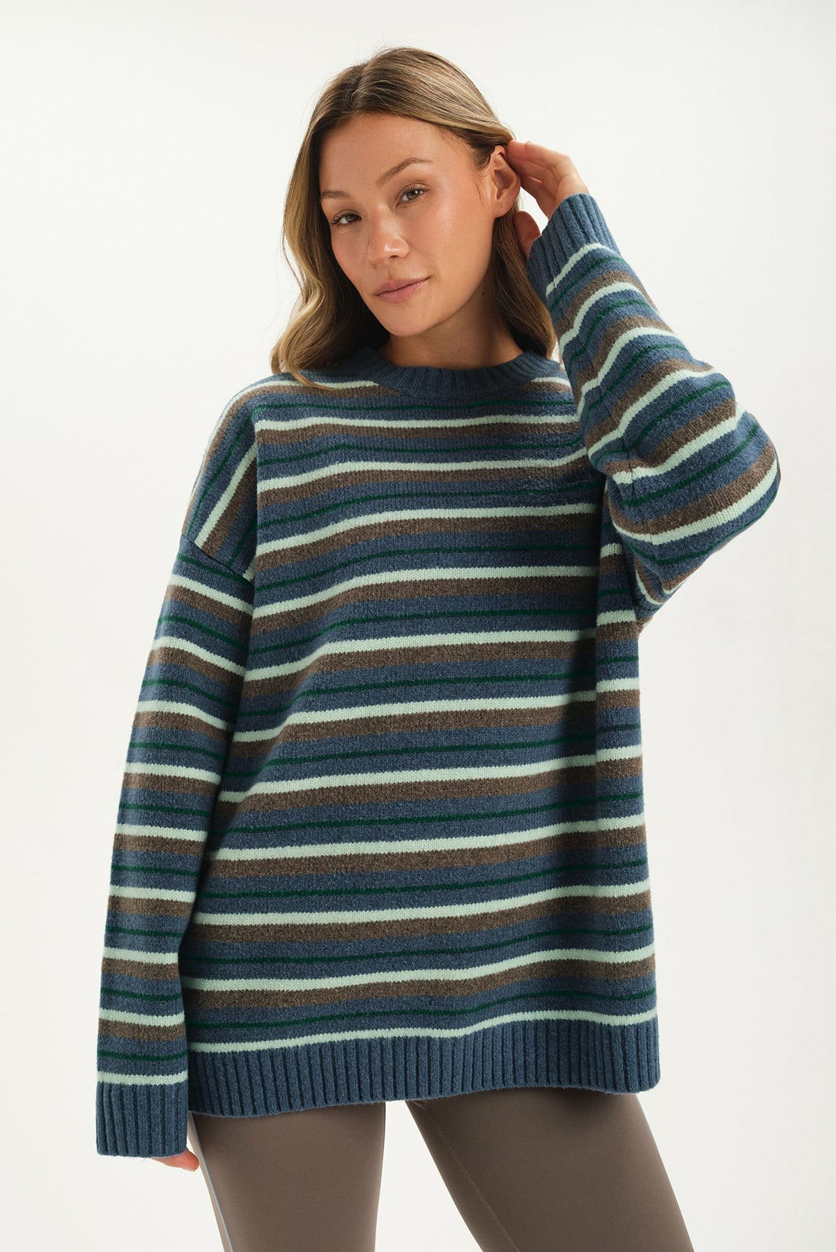 STUDIO KNIT STUDIO KNIT CREWNECK - NORDIC | SET ACTIVE Popular