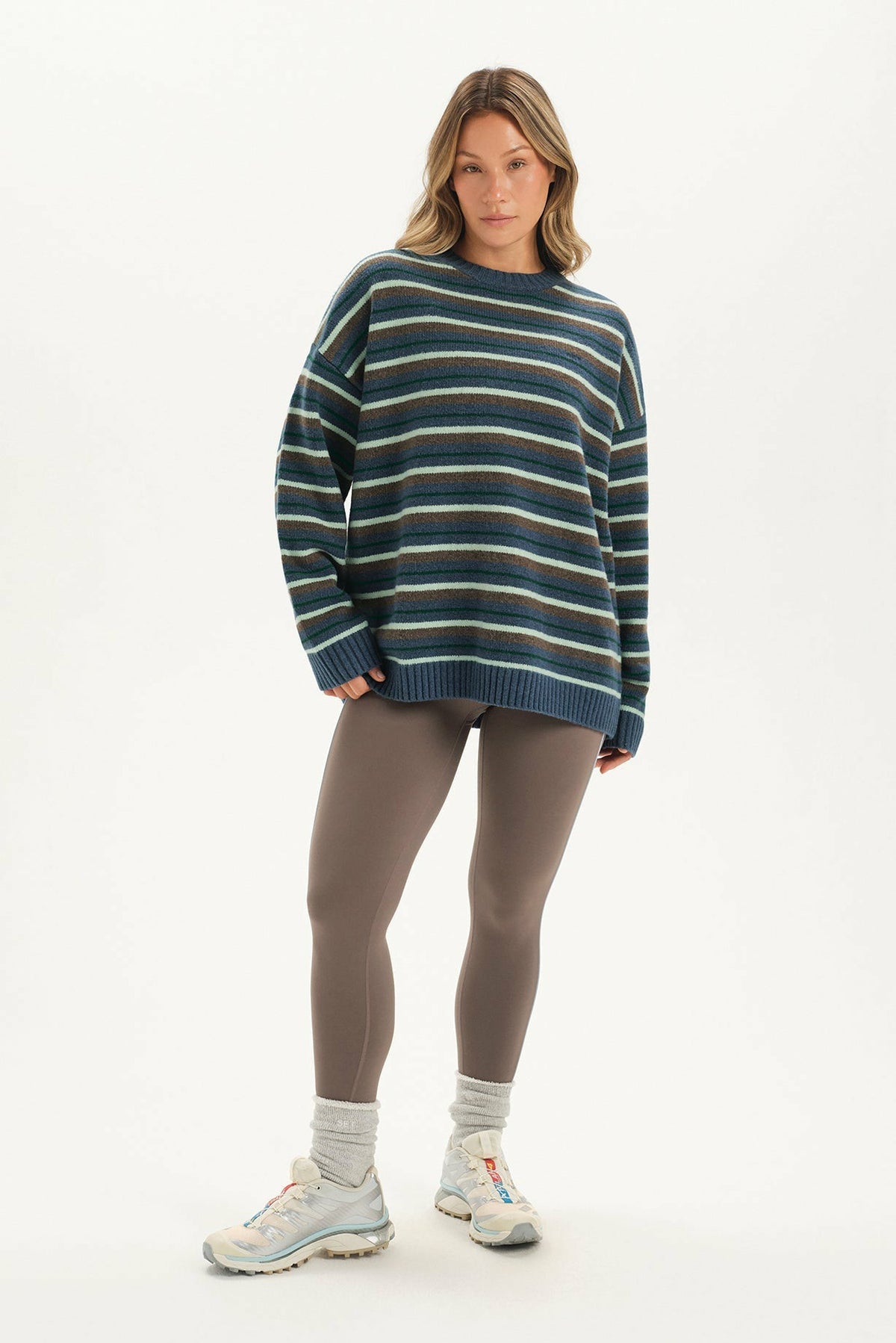 STUDIO KNIT STUDIO KNIT CREWNECK - NORDIC | SET ACTIVE Popular