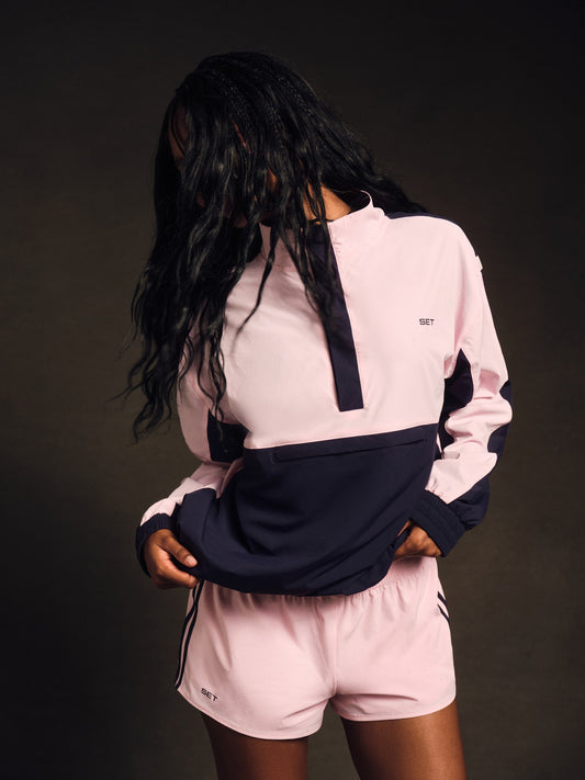NYLON TRACK 90'S PULLOVER - CONFETTI | SET ACTIVE Classic