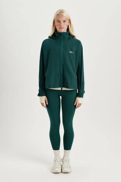 NYLON DUET CINCHED WINDBREAKER - PEAK | SET ACTIVE Featured