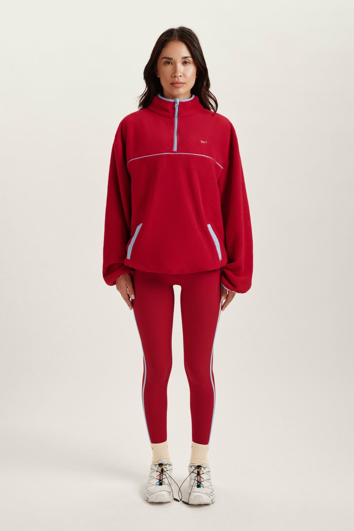 MICROFLEECE HALF ZIP - VERSE | SET ACTIVE Best Seller