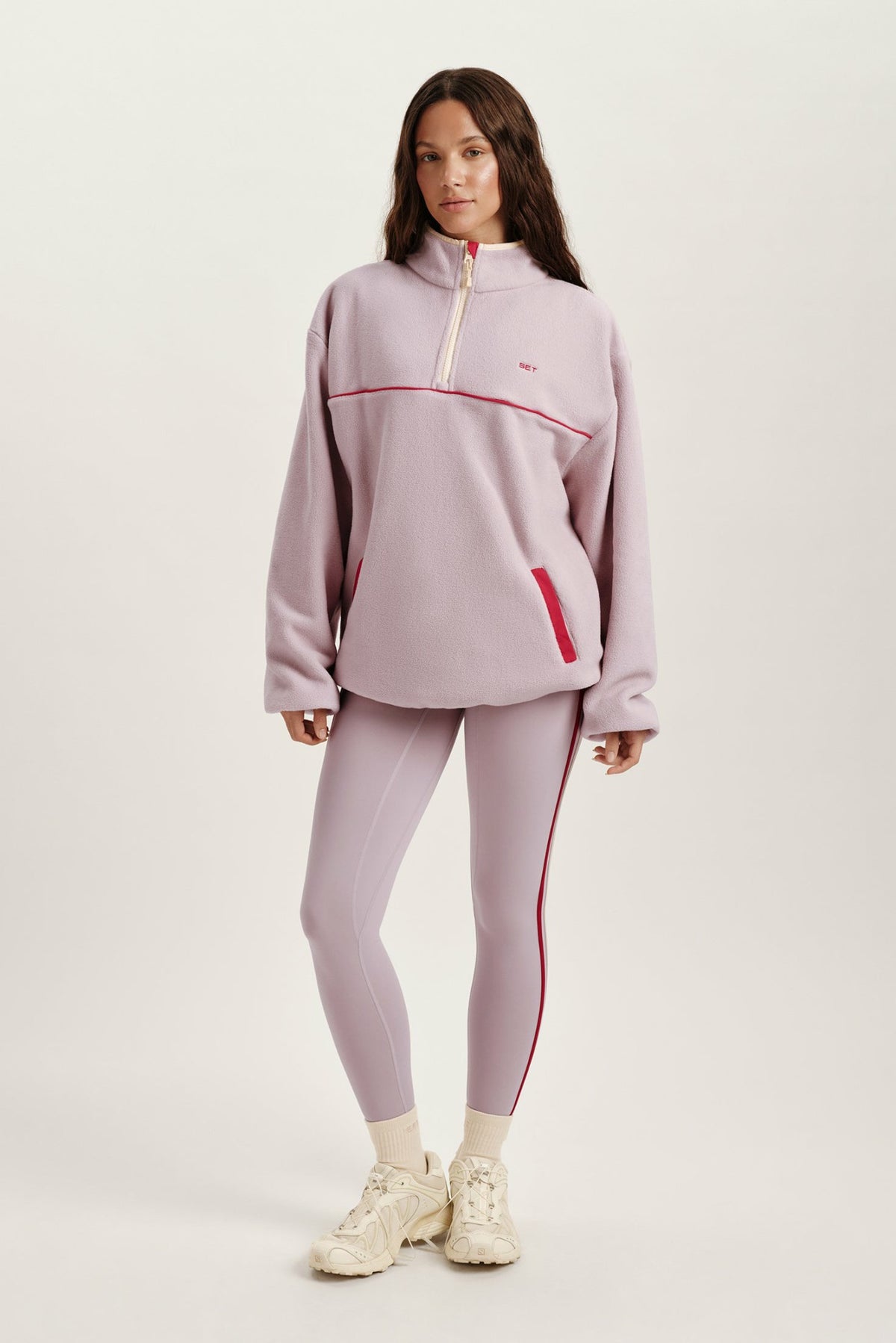 MICROFLEECE HALF ZIP - SONNET | SET ACTIVE Exclusive