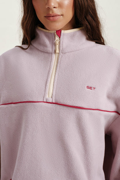 MICROFLEECE HALF ZIP - SONNET | SET ACTIVE Exclusive