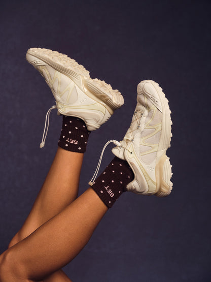 SET POLKA DOT SHORTY SOCKS - SWIRL | SET ACTIVE Signature