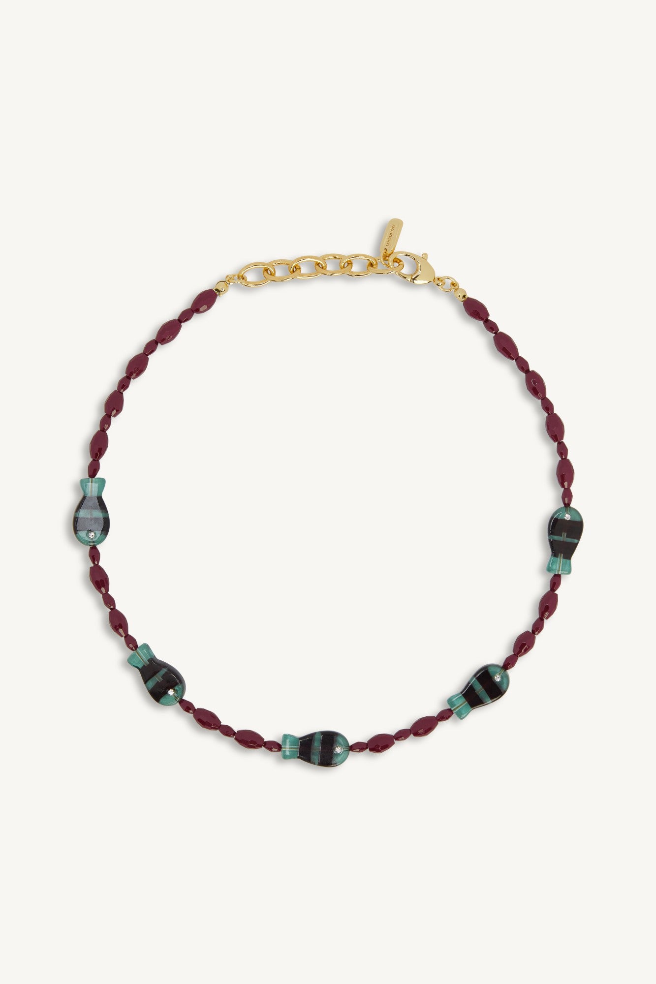SET x LOGAN TAY FISH BEAD NECKLACE - VISTA | SET ACTIVE Best Seller