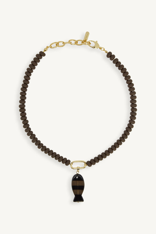 SET x LOGAN TAY FISH CHARM NECKLACE - SHORELINE | SET ACTIVE Exclusive