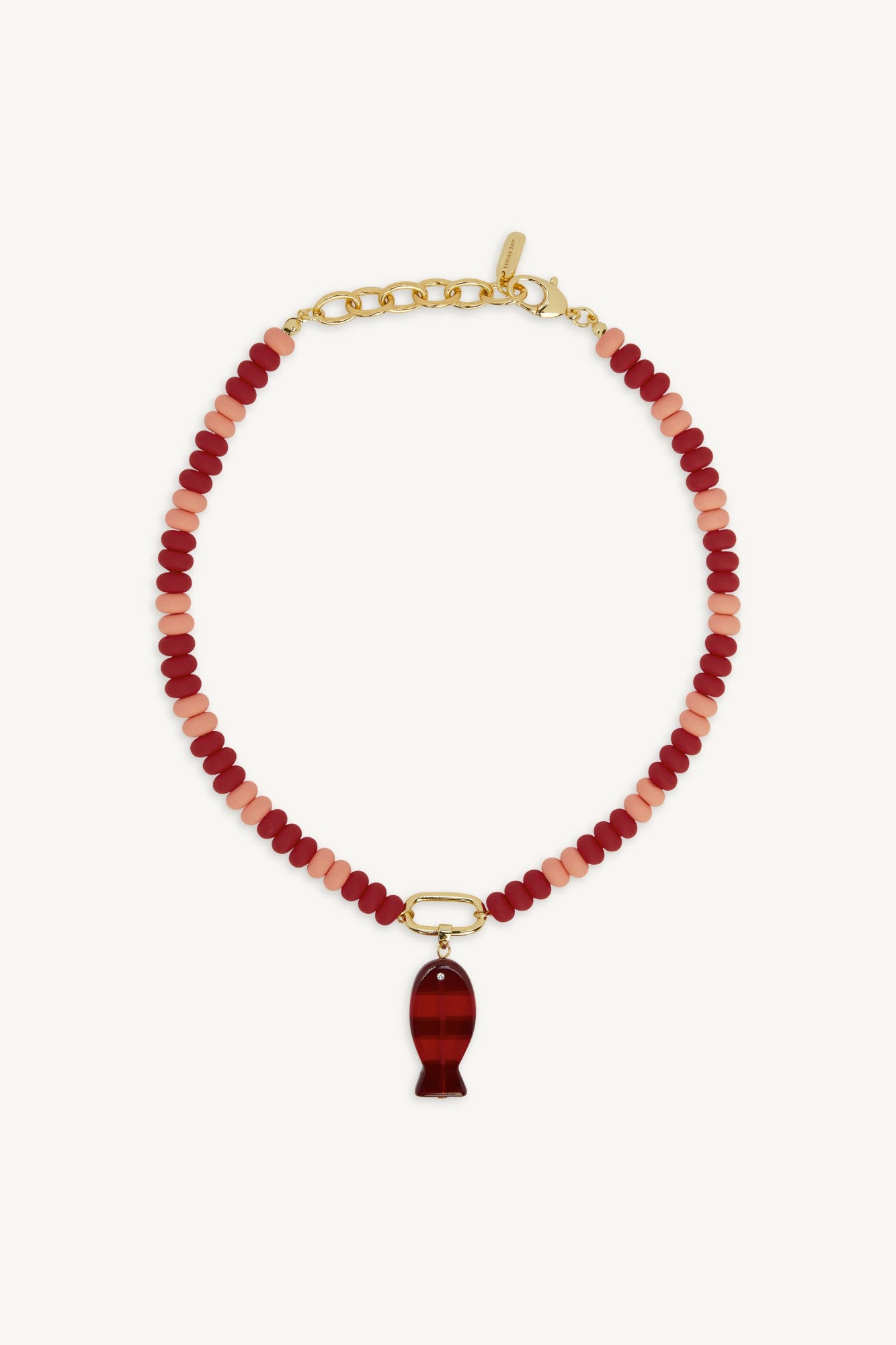 SET x LOGAN TAY FISH CHARM NECKLACE - MARASCHINO | SET ACTIVE Popular