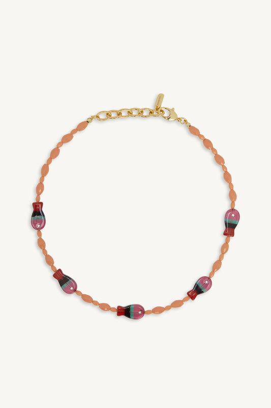 SET x LOGAN TAY FISH BEAD NECKLACE - TROPICS | SET ACTIVE Best Seller