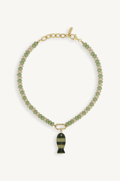 SET x LOGAN TAY FISH CHARM NECKLACE - PIÑA | SET ACTIVE Recommended