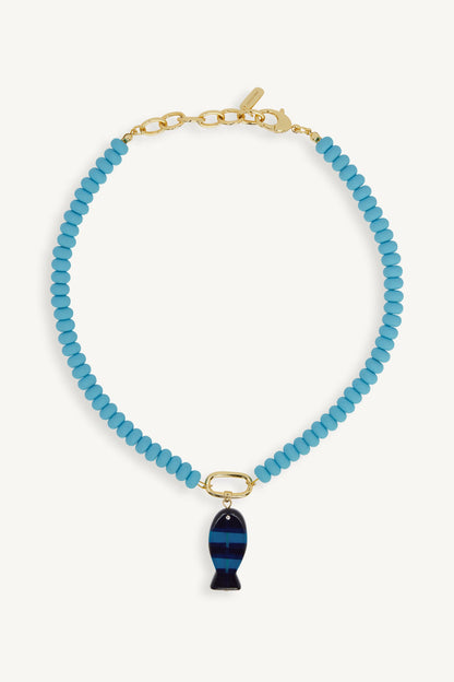 SET x LOGAN TAY FISH CHARM NECKLACE - MAUI | SET ACTIVE Exclusive