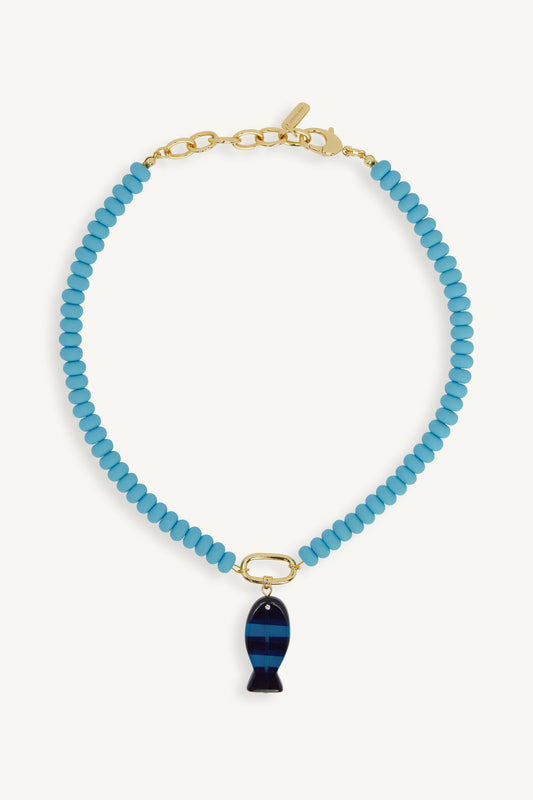 SET x LOGAN TAY FISH CHARM NECKLACE - MAUI | SET ACTIVE Exclusive