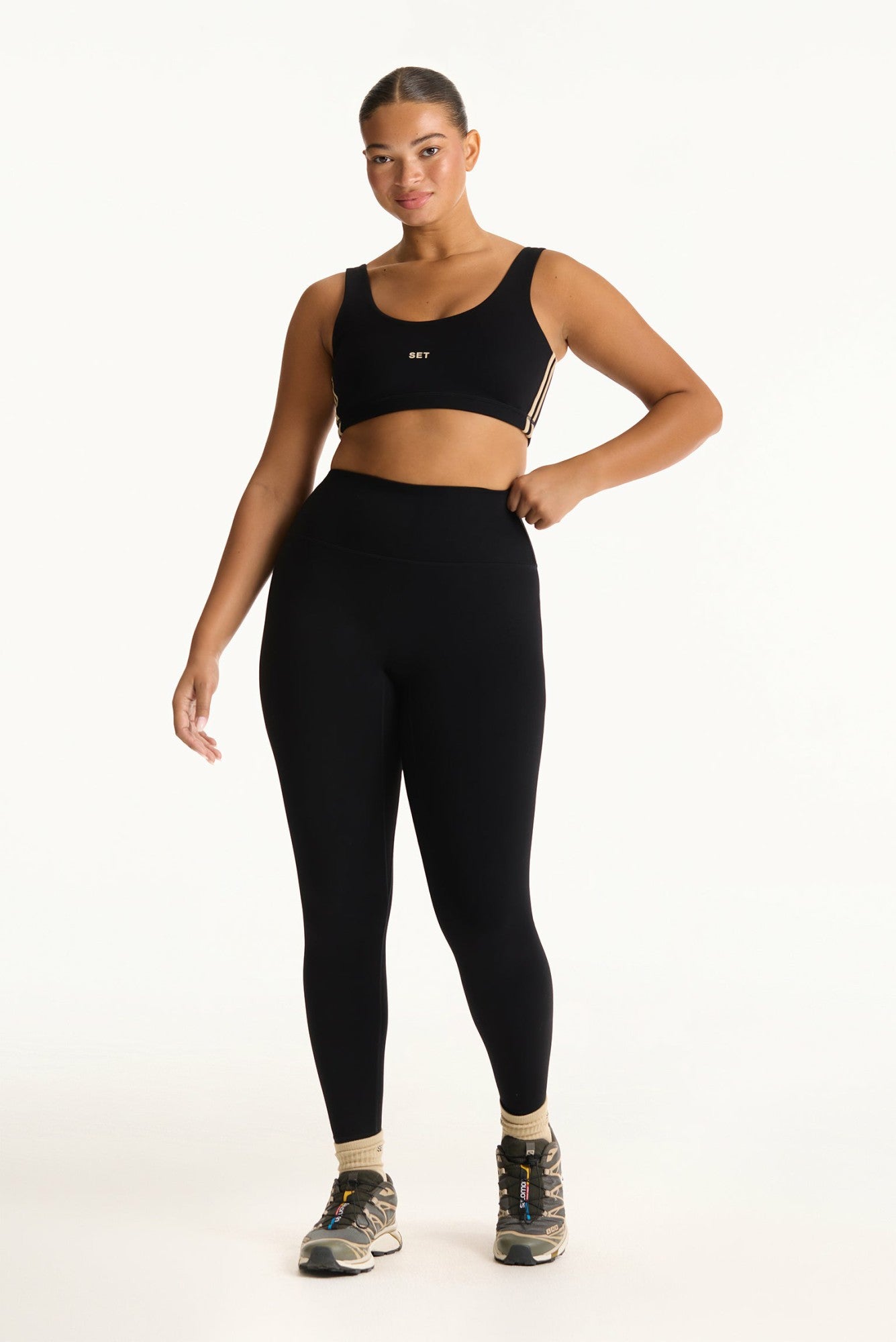 SPORTBODY® SPORTY HIGH-RISE LEGGINGS - MARLIN | SET ACTIVE Popular