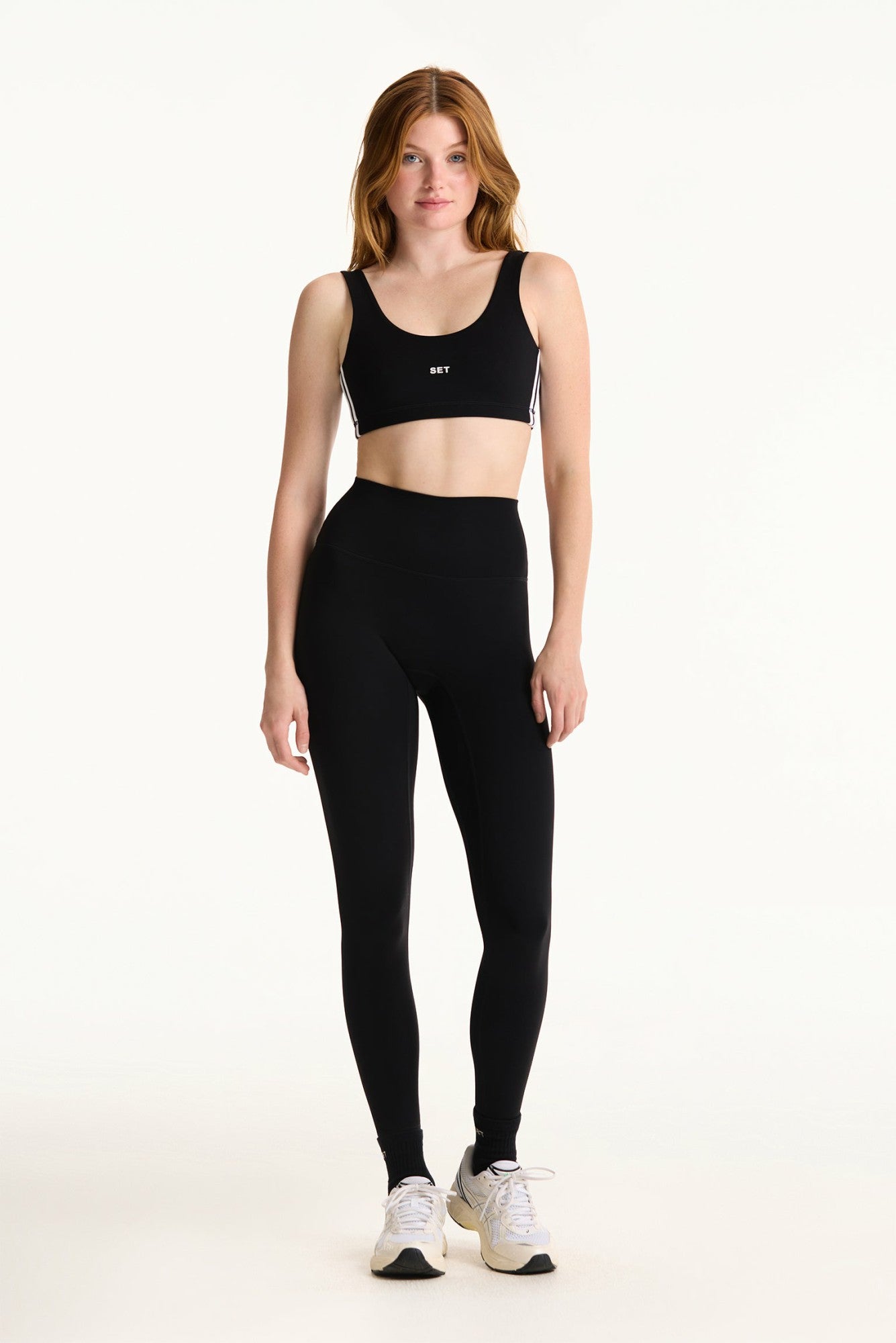SPORTBODY® SPORTY HIGH-RISE LEGGINGS - ORCA | SET ACTIVE Best Seller
