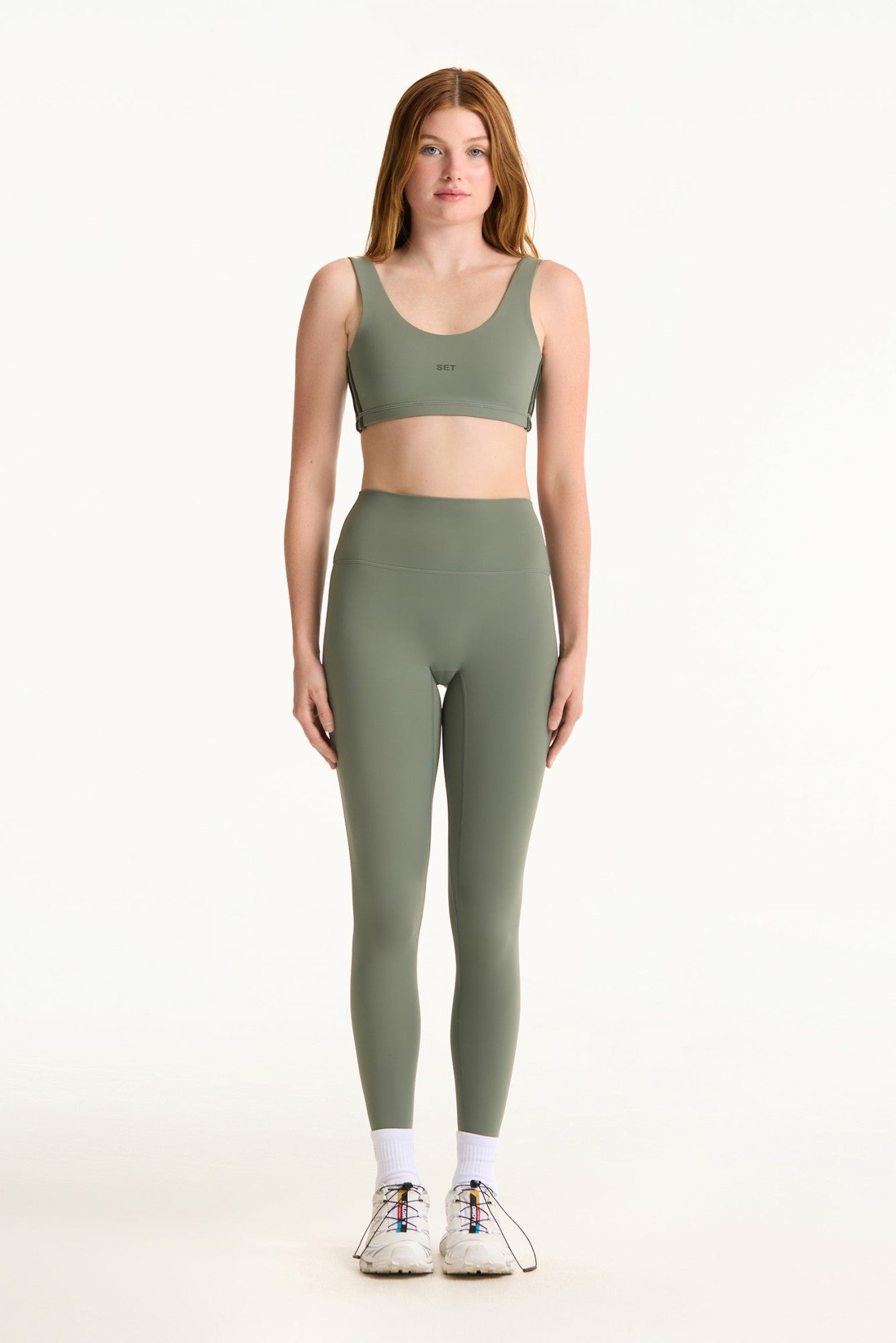 SPORTBODY® SPORTY DUO LIFT BRA - KELP | SET ACTIVE Recommended