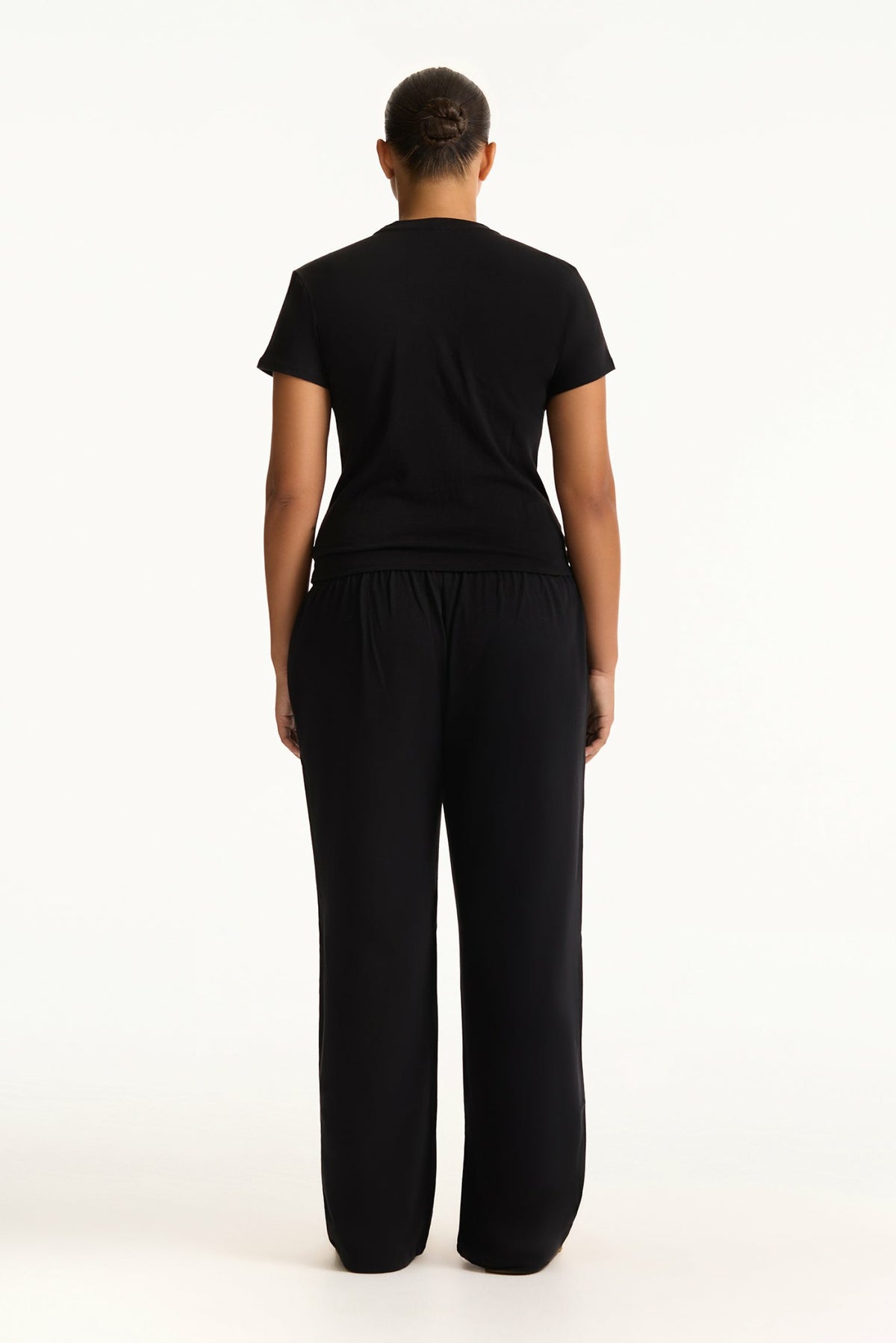 CLASSIC COTTON DAILY STAPLE TEE - ONYX | SET ACTIVE Popular