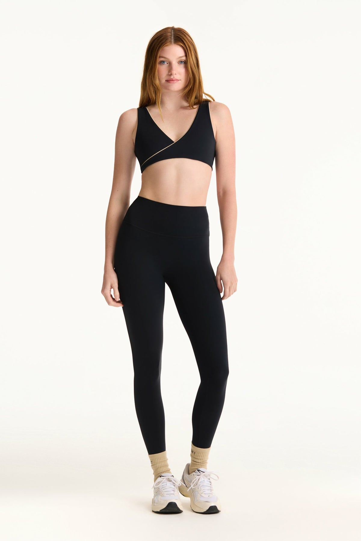 BREATHE 1.0 CONTRAST WRAP BRA - MARLIN | SET ACTIVE Signature