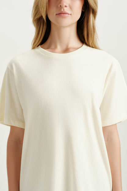 CLASSIC COTTON DAILY BOYFRIEND TEE - HAVEN | SET ACTIVE Best Seller
