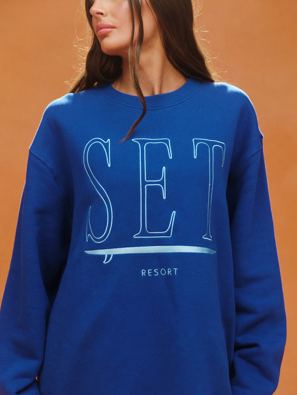 MIDWEIGHT SWEATS STAPLE SET RESORT CREWNECK - MAUI | SET ACTIVE Classic