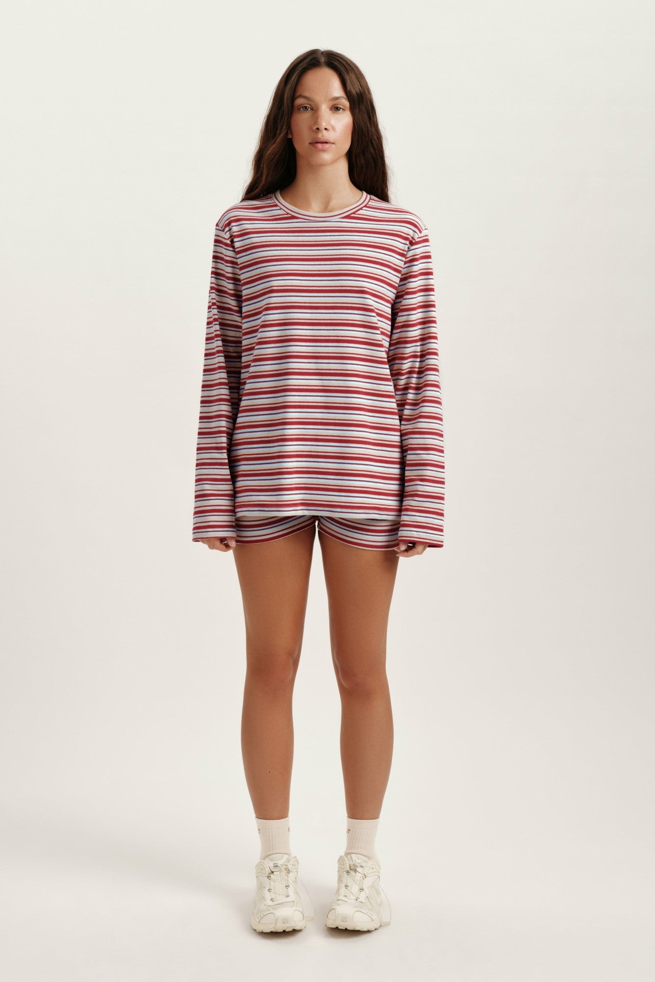 STRIPE JERSEY STRIPE OVERSIZED LONG SLEEVE - LYRIC | SET ACTIVE Trending