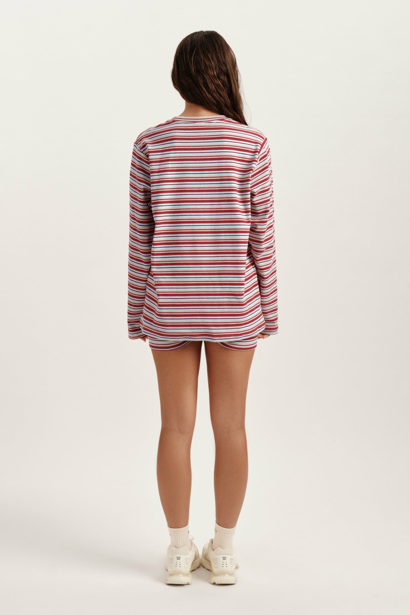 STRIPE JERSEY STRIPE OVERSIZED LONG SLEEVE - LYRIC | SET ACTIVE Trending