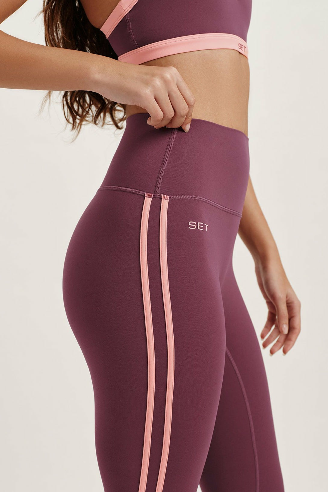 BREATHE 1.0 STRIKE LEGGINGS - ROSEBUD | SET ACTIVE Popular