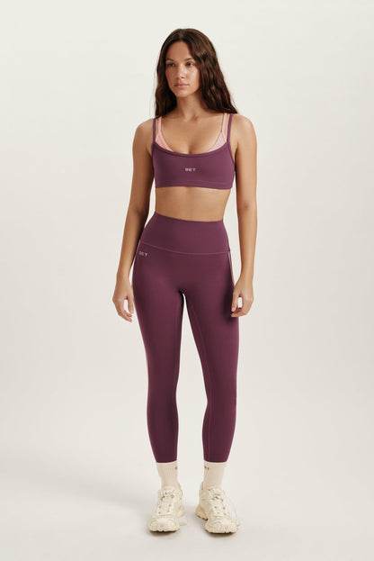 BREATHE 1.0 LAYERED MOVE BRA - ROSEBUD | SET ACTIVE Best Seller