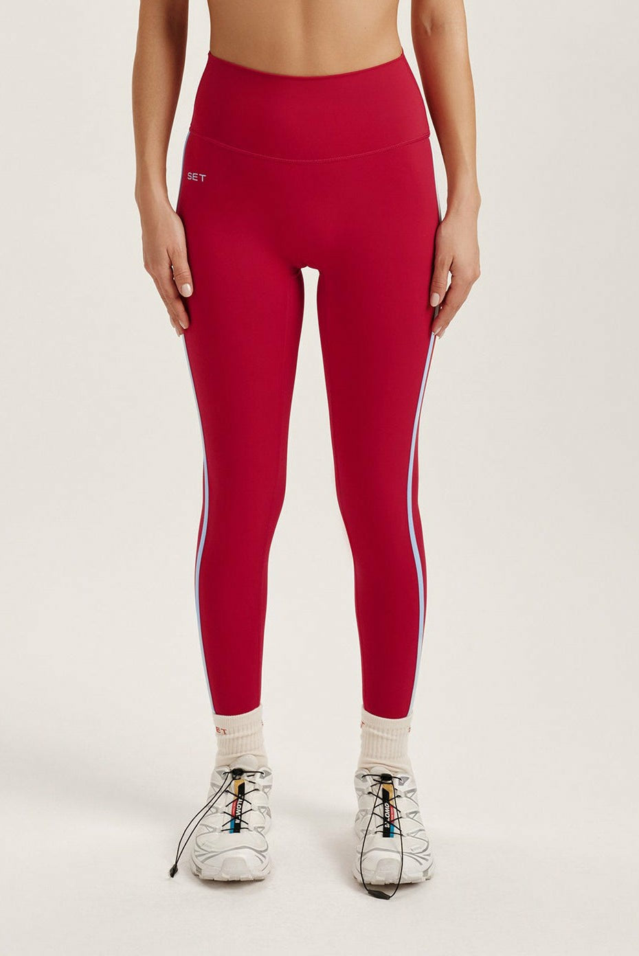 SPORTBODY® SPORTY STRIPE LEGGINGS - VERSE | SET ACTIVE Best Seller