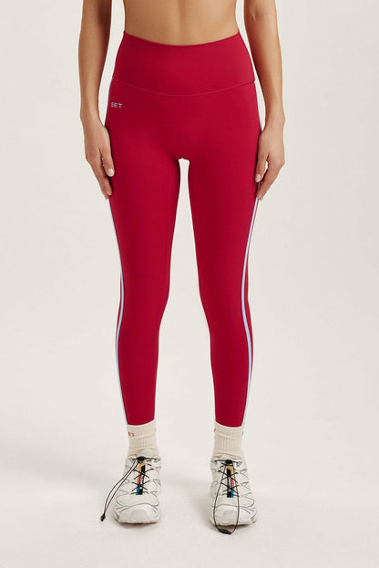SPORTBODY® SPORTY STRIPE LEGGINGS - VERSE | SET ACTIVE Best Seller