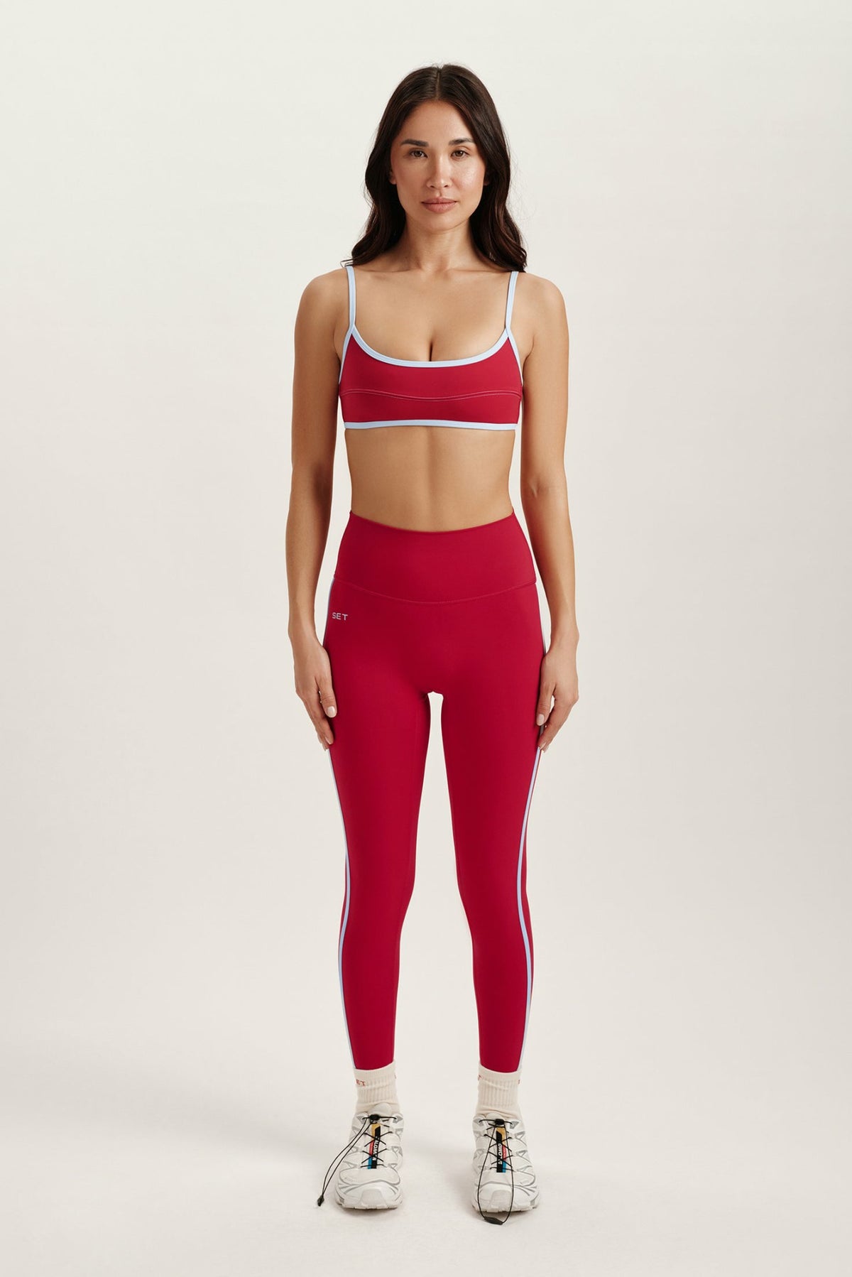 SPORTBODY® SPORTY STRIPE LEGGINGS - VERSE | SET ACTIVE Best Seller