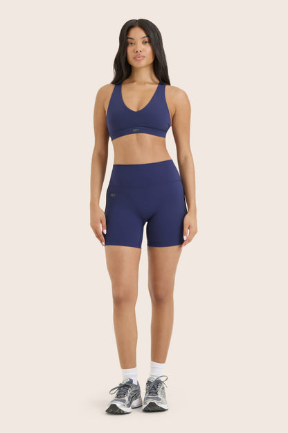 SPORTBODY® SPORTY DUO STRIPE SHORTS - LAKE | SET ACTIVE Best Seller