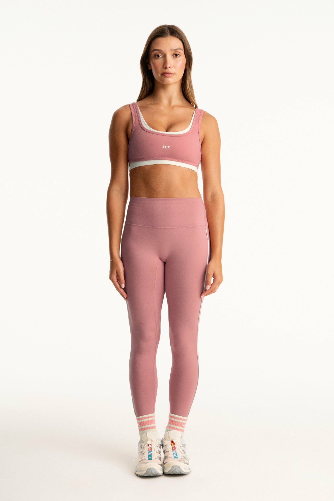 FORMCLOUD® CLOUD PARKE PIPE HIGH-RISE LEGGINGS - BAKED 1.0 | SET ACTIVE Exclusive