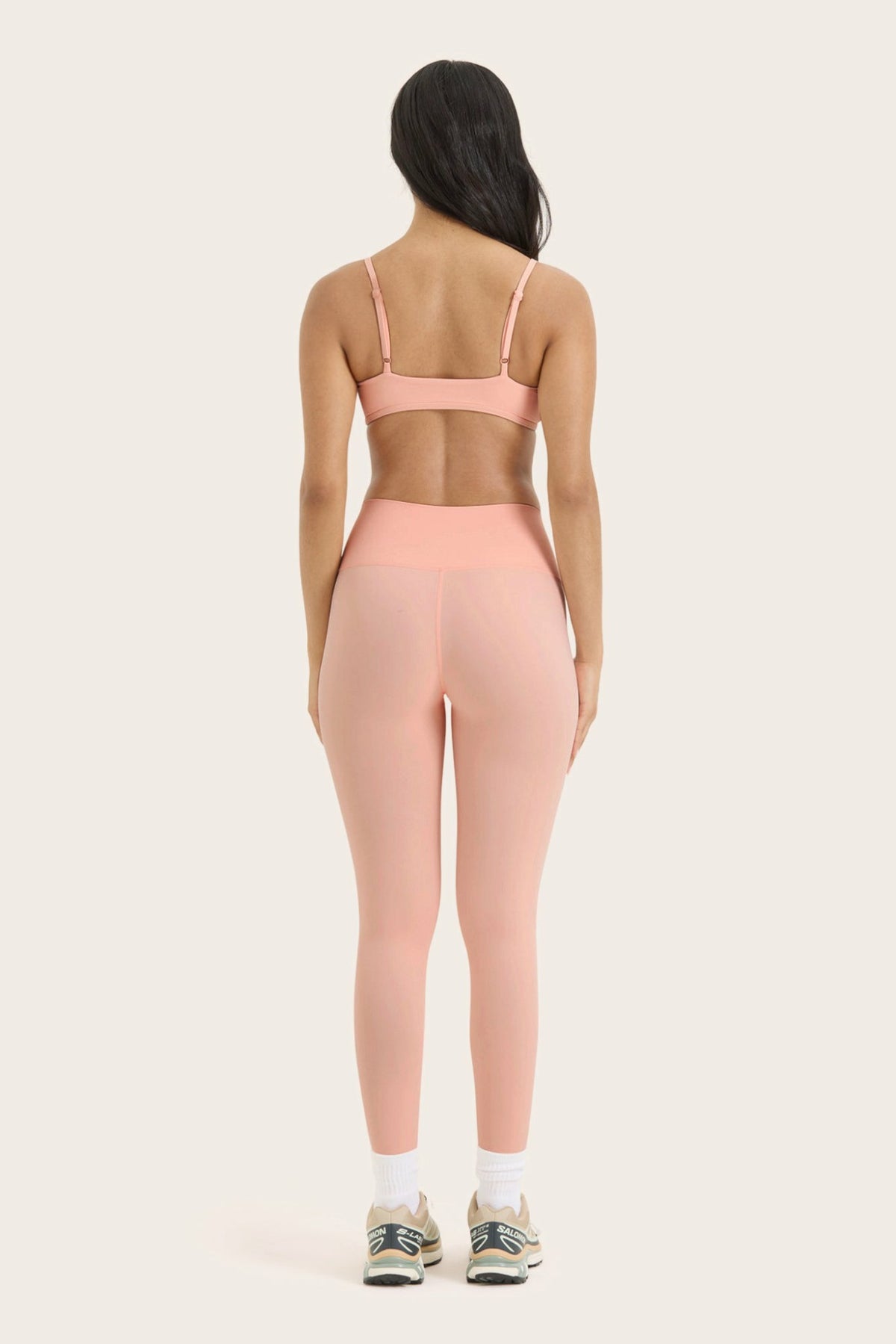 BREATHE 1.0 HIGH-RISE LEGGINGS - PEACH | SET ACTIVE Featured